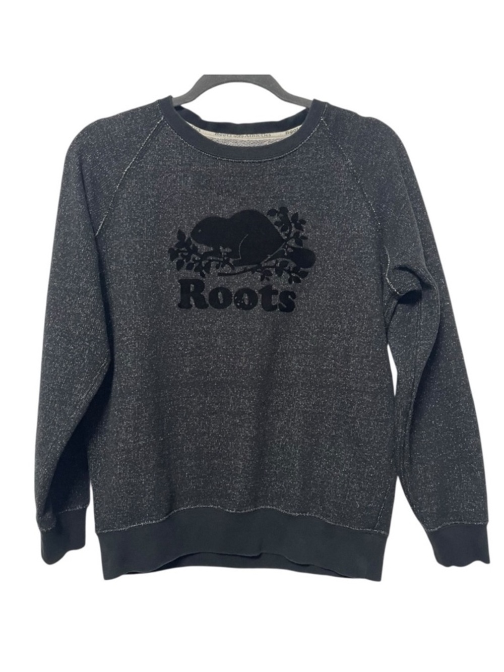 ROOTS Men’s Charcoal Crewneck Sweater S